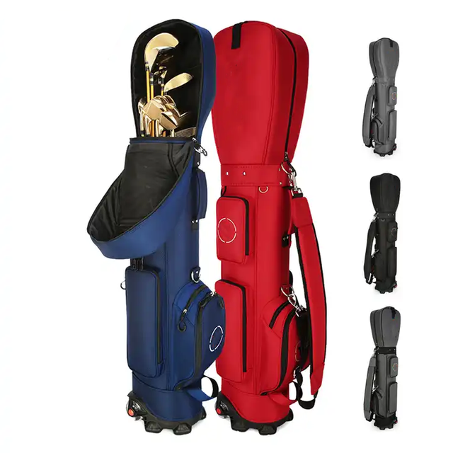 Travel Golf Bag while Nylon Lightweight Portable Golf Tour Sack
