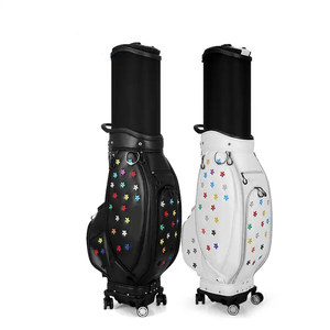 Custom Tour Golf Back White Golf Sack с колесами